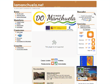 Tablet Screenshot of lamanchuela.net