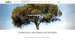 Desktop Screenshot of lamanchuela.es